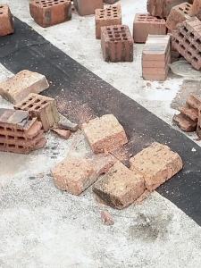 Stainless Steel Double-Sided Brick Cutter Steel Brick Masonry Wall Bricklayer Mud Cutter Integrated Bricklayer Thickened