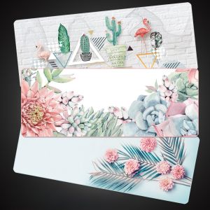 Mouse Pad Scandinavian Flamingo Oversized Waterproof Cartoon Game Lock Edge Desk Mat Office Computer Keyboard Non-Slip Table Mat