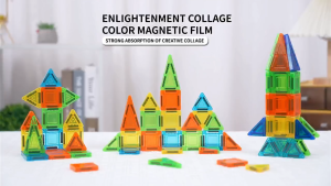Magnetic Building Blocks Toys Big Size Magnetic Tiles Puzzle Toys Early Educational Toys For Baby