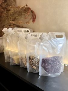 Sealed ness Preservation Storage Bag for Grains Rice Moisture Proof Bug Proof Large Diameter Storage Bag with Suction Cup