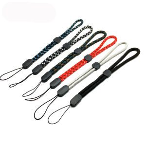 10Pcs Adjustable Wrist Lanyard Mobile Phone Straps Nylon Round Rope Straps For Camera Keychains USB Flash Drive Car key Lanyard