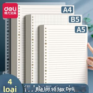 deli | Giấy Bổ Sung Cho Sổ Gáy Đóng Có Thể Thay Thế