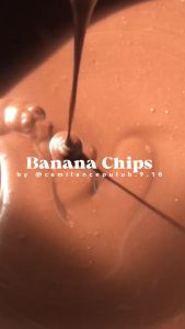 KRIPIK PISANG COKLAT LUMER VIRAL THINWALL 500 ML / BANANA CHIPS MELTED / CEMILAN SNACK KERIPIK PISANG