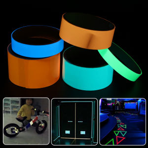 【Free Shipping】Luminous Tape Luminescent Car Reflective Stickers Luminous Fluorescent Stickers Waterproof Self-adhesive Wall Stickers