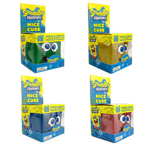 Bandai | SpongeBob BaoBao Squishy Toys Anti Stress Sensory Fidgets Toy Soft Simulated Transparent Yellow Maltose Slow-rebound Toy