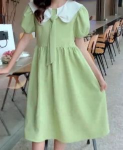 KYII Kids Girls Summer Dress Casual Loose Dress ky22240