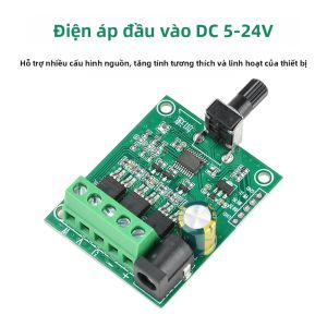 DC 5-24V 75W Bộ Điều Khiển Tốc Độ Động Cơ Không Chổi Than ESC Mô-đun Điều Khiển Động Cơ Quạt 3 Pha Với Đầu Nối DC Cho Thiết Bị Điện Tử