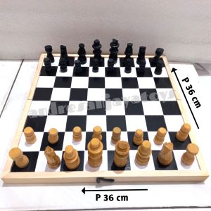Papan Catur Kayu Ukuran 36 cm