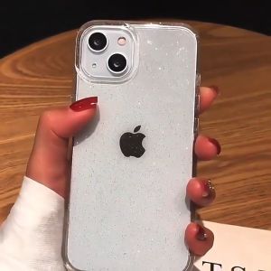 🇹🇭 แพ็คส่งทันที เคสไอโฟน เคสมือถือ กากเพชร เคสโทรศัพท์แบบไฮบริด ลายกริตเตอร์ กันกระแทก สำหรับ iPhone 7 8 Plus 14 13 12 11 Pro max X/XS XR XSMAX