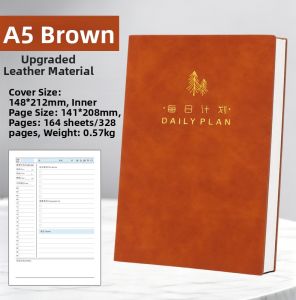 Daily Planner Time Management Task Planning Habit Formation Study Notes Notebook Calendar 2026
