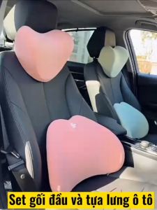 Gối tựa đầu thiết kế thế hệ mới chính hãng Hello LeiBoo nhân đôi sự mềm mại thoải mái nhất khi lái xe