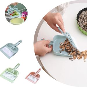 1pc Mini Dustpan and Brush SetMini Cleaning Brush Wall Mounted Small Broom Mini Dustpan Desktop Sweeper Cleaning Shovel  Plastic