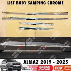 List Body Samping Wuling Almaz 2019 2020 2023 2024 2025 2026 Cover Chrome