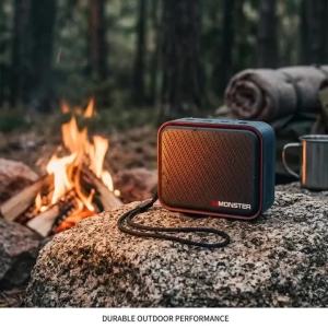 Monster | Loa Bluetooth Không Dây Monster S03 - Máy Nghe Nhạc Âm Thanh Nổi 3D Có Khe Cắm Thẻ TF Chống Nước Ngoài Trời Âm Thanh Chất Lượng Cao