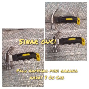 Palu Kambing Gagang Karet Mini 80z Merk CAB