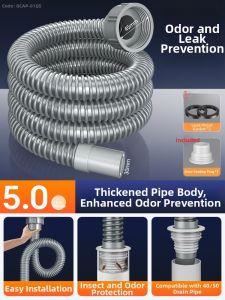 TAOSHI | Universal Flexible Drain Pipe Accessories