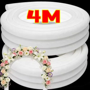 YESPERY 4M Long Flexible Foam Stick for DIY Flower Arrangement Wedding Party Arch Decor Non-Slip Foam Tuck Rods for Sofa Cover Fastening