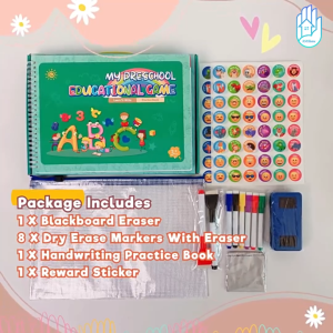 [SG] Montessori Writing Book | Prechool Kids Activity Busy Book |  Early Learning Educational