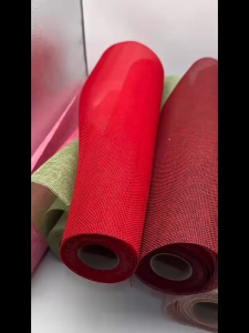 Vải bố dày đa dạng màu sắc dùng để gói hoa trang trí giỏ quà sang trọng