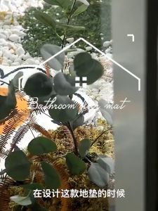 พรมดอกเดซี่ พรมเช็ดเท้าขนนูญี่ปุ่น ริ้วรอย ลายการ์ตูน พรมนุ่ม เพื่อผ่อนในห้องนอน