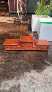 Tam Cấp Kê Bát Hương Đồ Thờ Cúng Gỗ Hương Đá Mặt Từ 14 Đến 25 Cm Màu Cổ Điển Và Sang Trọng