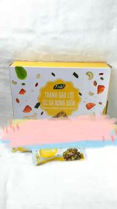 Thanh gạo lứt rong biển ức gà ăn vặt không đường ít calo FNV 1 hộp 72g