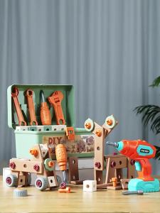 PALONG | Educational Assembly Tool Kit for Kids Electric Screwdriver Toy