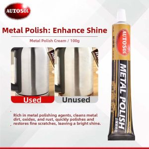 MEINWAY | Stainless Steel Polishing Restoring Rust Removal Chrome Strip Oxidation Cleaning Paste