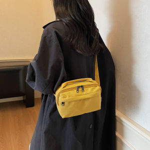 Túi Đeo Chéo Nylon Nhẹ Thường Ngày Cho Nữ Túi Đeo Vai Đơn Túi Đựng Điện Thoại Di Động Túi Đeo Chéo Đi Làm Túi Đeo Chéo Mềm