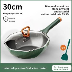 CMGF | Healthy Non-Stick Cooking Pan with Steamer for Home Use