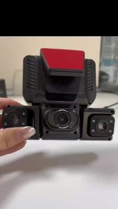 360° 4CH Car Dash Camera 1080P Full HD Car DVR 24H Parking Monitor 4way Front Rear Interior With Rear View camea Night Vision