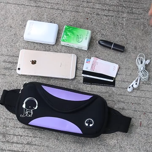 JS SHOP 1PCS Running Belt Sports Waist Bag Mobile Phone Bag Running Waist Pouch