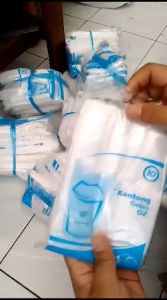 Kresek Berkualitas Tinggi untuk Penjualan E-Commerce: Kresek Ukuran 1 Cup Kharisma