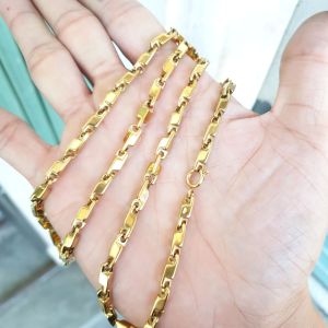 (Có Ký Hiệu+Không kiêng mồ hôi muối) Dây Chuyền Nam Cổ Trụ 5MM Cao Câp- Dùng lâu dài tắm rửa không đen