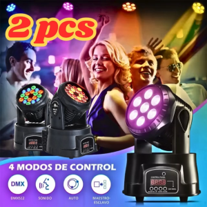 COD SHEHDS LAMPU SOROT PANGGUNG DISCO PESTA ACARA LED RGB SPOTLIGHT DMX512 150W 240V - SHE-0718