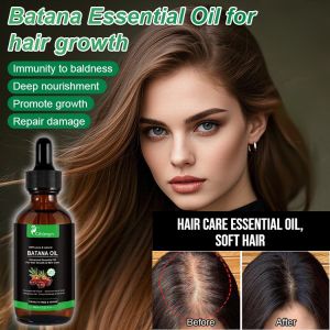 【One Drop for Thicker Hair Growth】Hair Care Essence with Batana Oil - Thickening Elixir for Thinning Hair / Promote Hair Growth / Nourish Dry Scalp with Natural Care 巴塔纳精油防脱发精