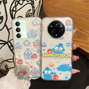 New Casing Realme C75x C75 Realme 14X 14 Pro+ 13+ 13 Pro+ Plus 5G 4G Hot Fashion Cute Cartoon Clown Fish Phone Case Anti-fall Shockproof Soft Back Cover 2025