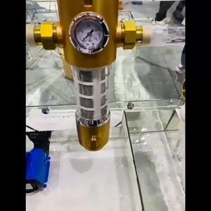 Sambungan Pipa Tembaga / Filter Rumah Seumur Hidup Tidak Perlu Penggantian Filter / Pemurni Air Aliran Universal