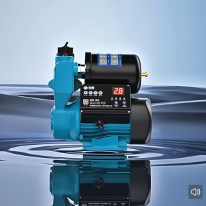 SUMINOE Smart Automatic Water Booster Pump with Digital Display Dual Outlet Self Priming Pump 600W for Home Shower Kitchen Water Supply