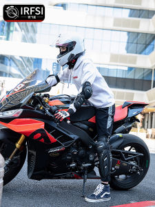Rui Fei Shark Motorcycle Knee Pads Fast Off-Road Riding Protection Gear Four-Piece Set Men Women Anti-Fall Commuting EP01