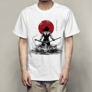 Bandai | Parody Fun Cartoon Anime Dragon Ball Gokus Wardrobe Saiyans Closet Short-sleeved T-shirt for Men and Women