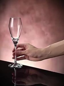 FLOWER MOO | Luxurious Sparkling Wine Glass