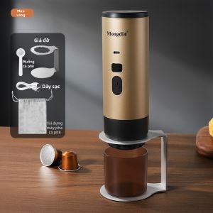 MONGDIO | Máy Pha Cà Phê Di Động