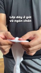 Combo 5 đôi vớ cổ lửng nam nữ Mr.Socks chất liệu cotton kháng khuẩn có đệm lót xù êm chân - STA-5009-TRUNG-CB5