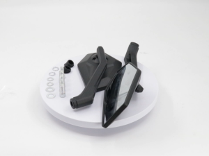 Wide-angle Motorcycle Rearview Mirror for Honda Suzuki Yamaha Electric Vehicles Reverse Mirror Function Enhanced Visibility