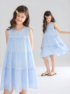 MUCMUKN | Cool Feel 100 Lycel Sleeveless Girls Dress