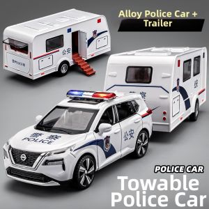 JUANNUO | Children Metal Detachable Police Car Model