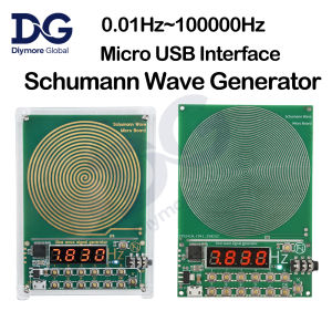 diymore | DC 5V 0.01Hz~100000Hz Adjustable Frequency 7.83HZ Schumann Wave Generator Sine Wave Signal Generator Micro USB Interface