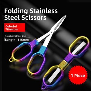 MONLEYTA | Fishing Scissors Portable Folding Stainless Steel Multi-Function Durable Line Cutting Tool For Lead Sheet And PE Line Fishing Gear