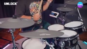 กลองไฟฟ้า Unlock Lightning mini ชุดเต็ม สมกลองจริง เนื้อเสียงละเอียดระดับมืออาชีพ